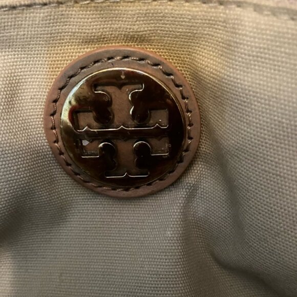 Tory Burch Tan Leopard Cheetah Tote Handbag - Picture 8 of 8